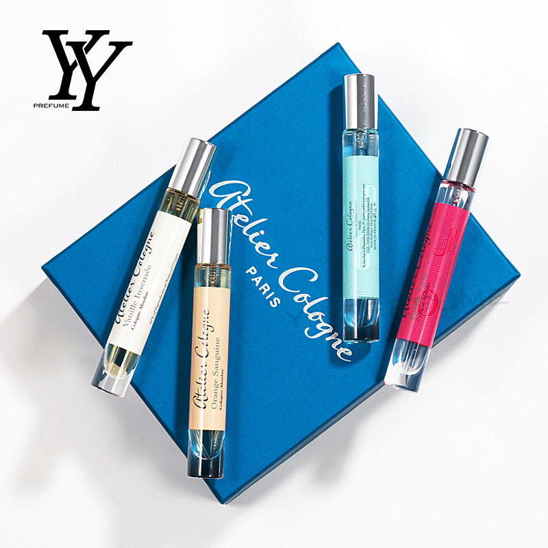 atelier cologne欧珑香水半岛铁盒套装无极乌龙 赤霞橘光 4ml*8支