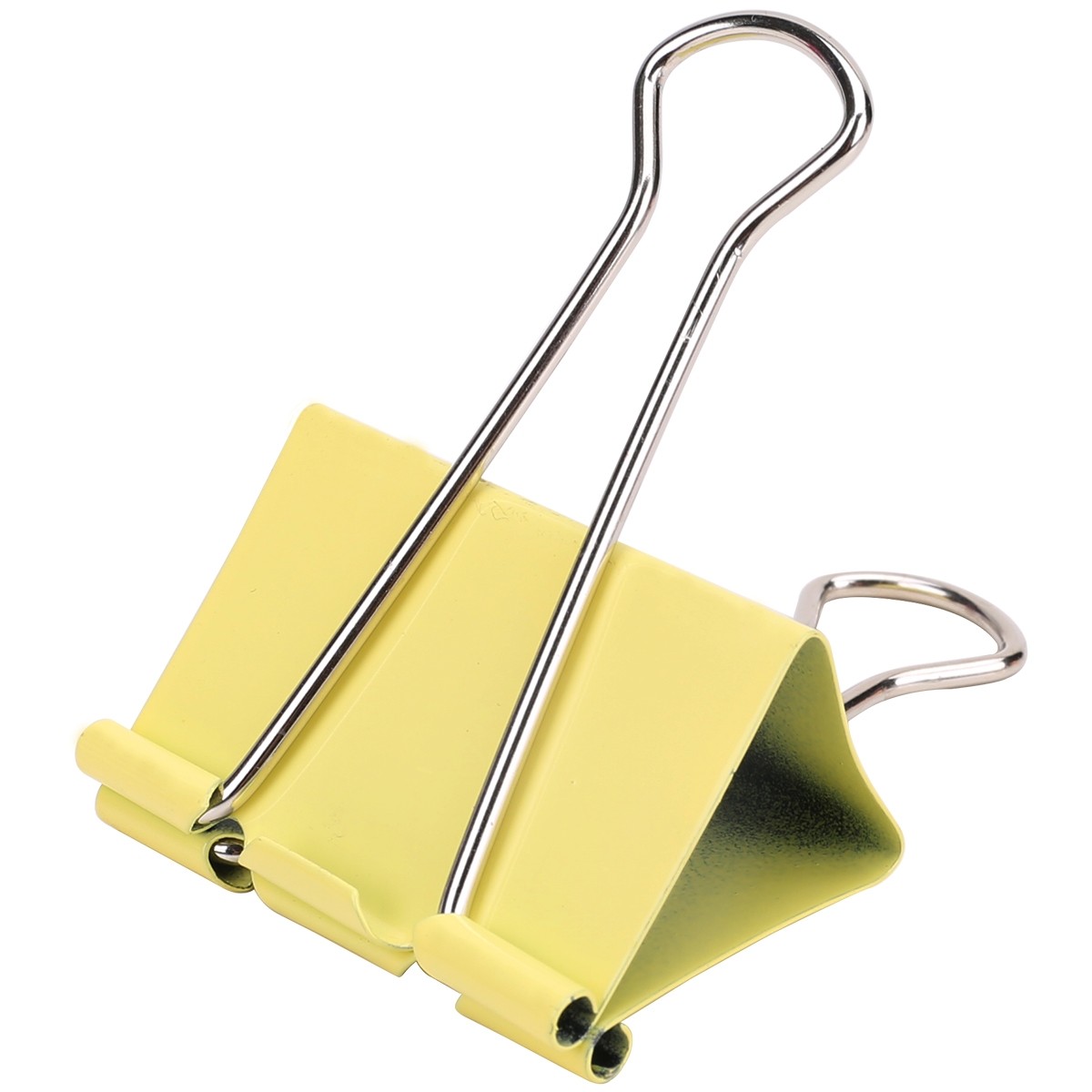 彩色长尾大号51mm桶装12个票夹燕尾家用办公票夹