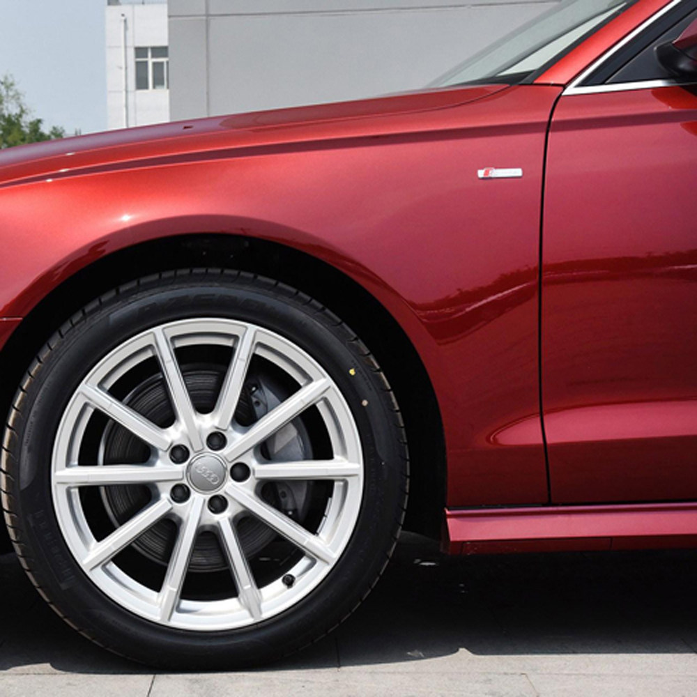 饰标志改装 q2l 车标 a6l a3叶子板侧标sline车贴运动装 奥迪a4l