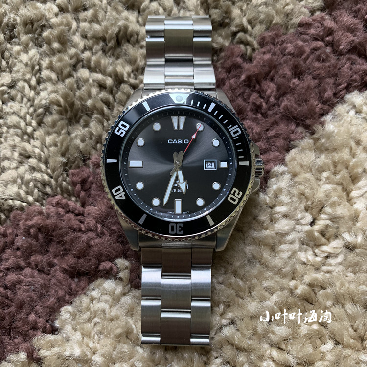 现货 卡西欧casio剑鱼mdv106-1a mdv106 200m防水 潜水表金色剑鱼