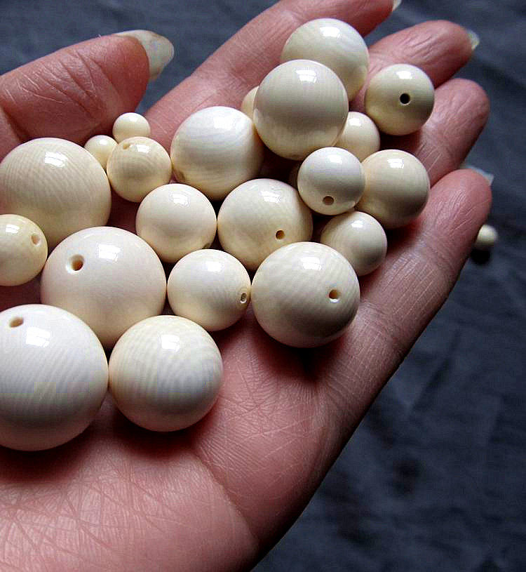 猛犸苏工天然猛犸象象牙散珠手串珠珠子佛珠转运其他diy饰品配件