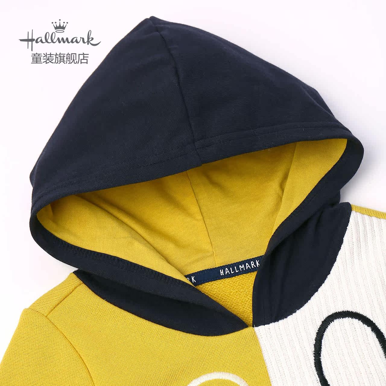 hallmark贺曼童装春秋男童儿童小童男孩帅气狗连卫衣