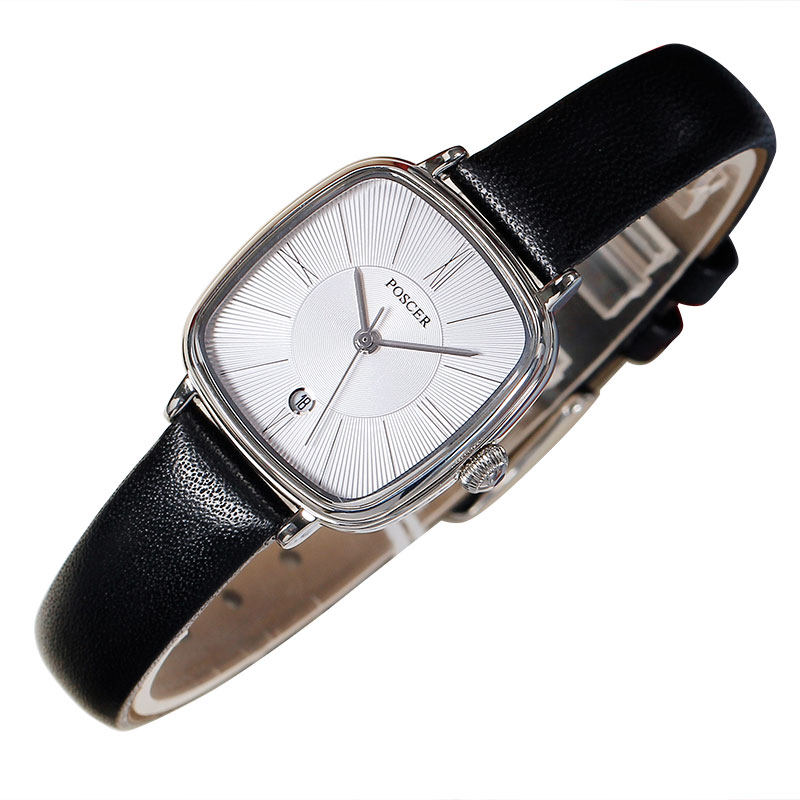 手表宝时正品女士方形情侣表时尚新款国产腕表