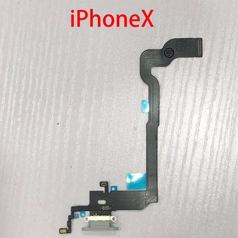 适用苹果iphonexsmax尾插排xr原装拆机手机充电送话器手机零部件
