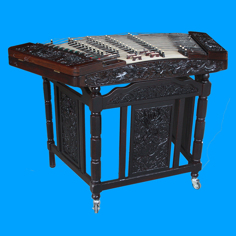 天坛牌紫檀贝雕402扬琴星海粤华授权销售