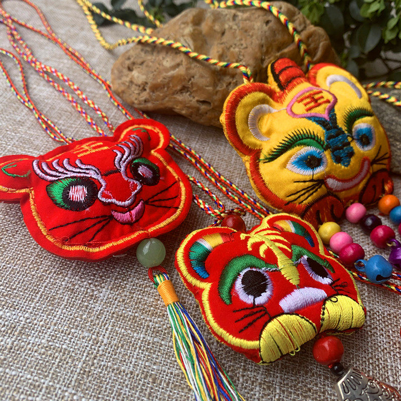 香包端午节新款香囊儿童商场活动虎头香包