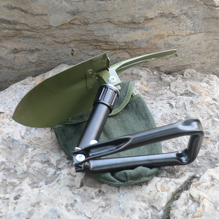 折叠正品6411q3工兵户外钓鱼铲车车载多功工兵铲