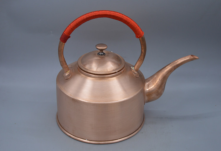 铜壶家用烧水壶小吊梨汤专款加厚纯铜老式水壶加汤壶4.5升复古