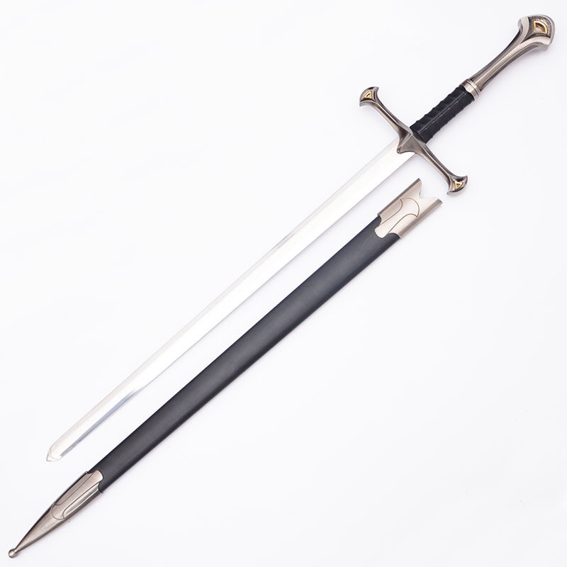 包邮魔戒指环王阿拉贡圣剑纳西西尔剑影影视道具cosplay配件