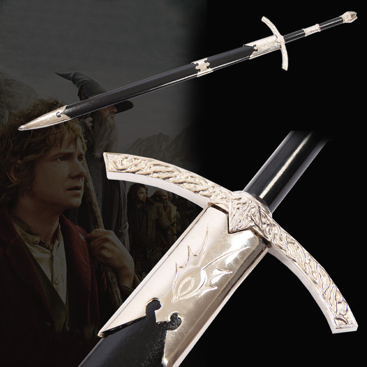 魔戒指环王阿拉贡长剑波罗莫剑欧式骑士剑魔界戒灵剑未开刃