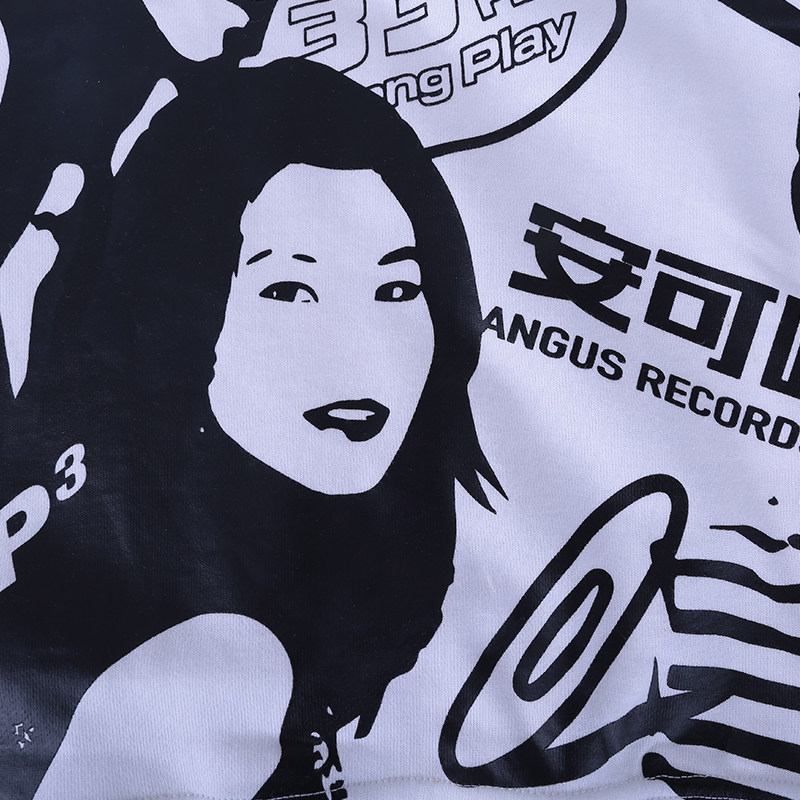 anguschiang男女女同情侣装新款时尚潮流上衣圆领套头卫衣