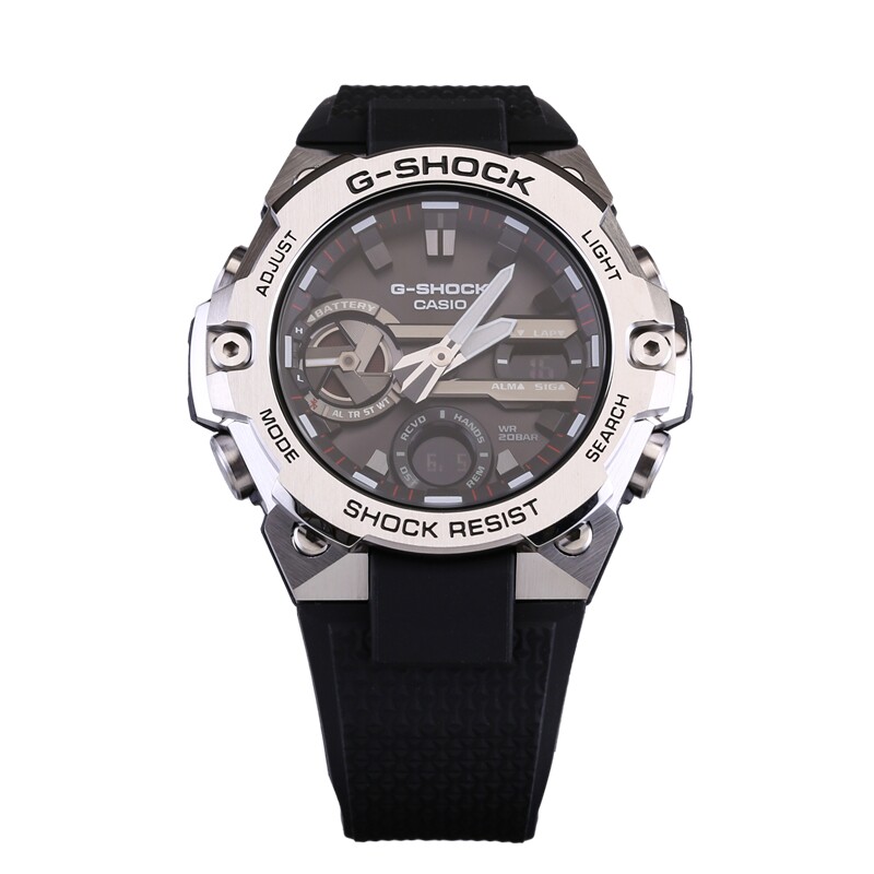 卡西欧gst400gshock钢铁之心火星限定光能蓝牙手表日韩腕表