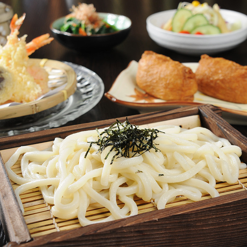日本进口赞岐粗乌冬面劲道光滑炒乌冬太面强面条