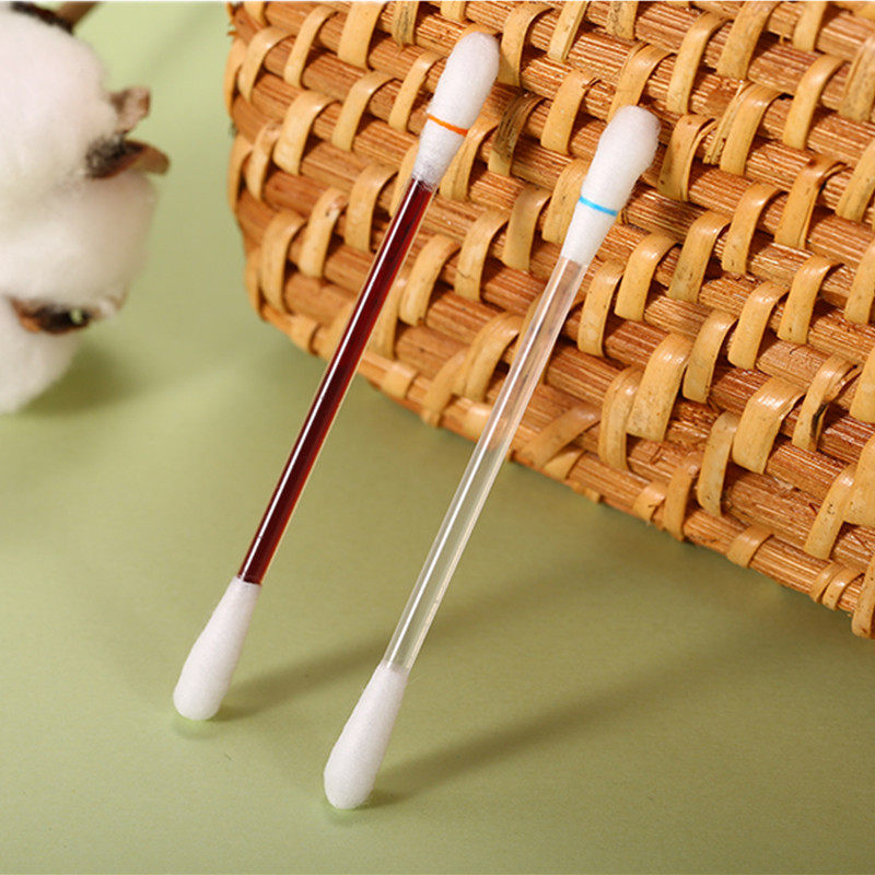 一次性碘伏消毒棉签酒精片无菌家用消毒液棉棒装自流式伤口清洁棒