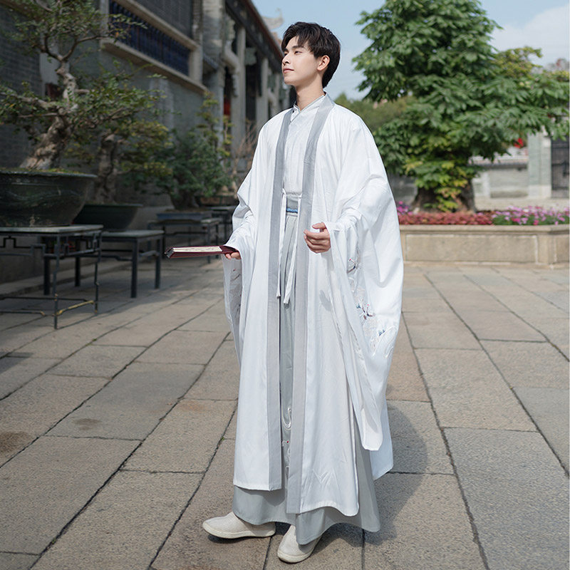 魏晋风汉情侣男女女装学生古装公子男生飘逸汉服