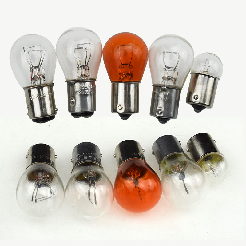 灯泡12v24v汽车货车尾灯单丝双丝转向灯倒车刹车汽车灯泡