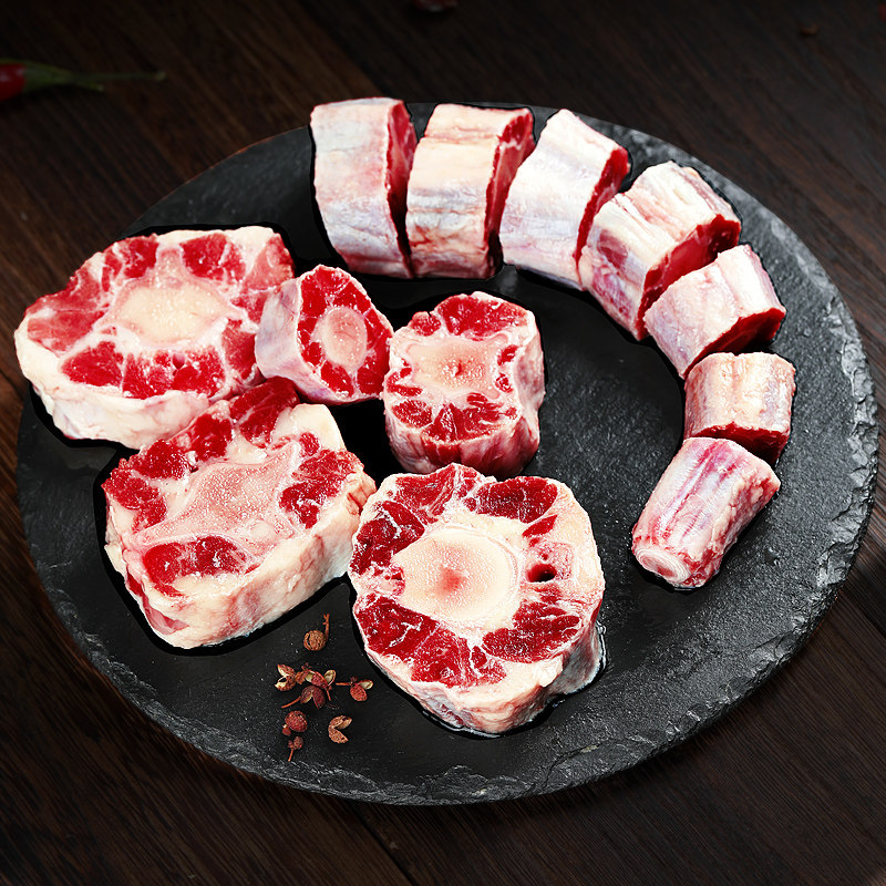 牛尾鲜驰黄牛肉速冻生鲜牛肉汤农放新鲜牛尾巴包装牛尾