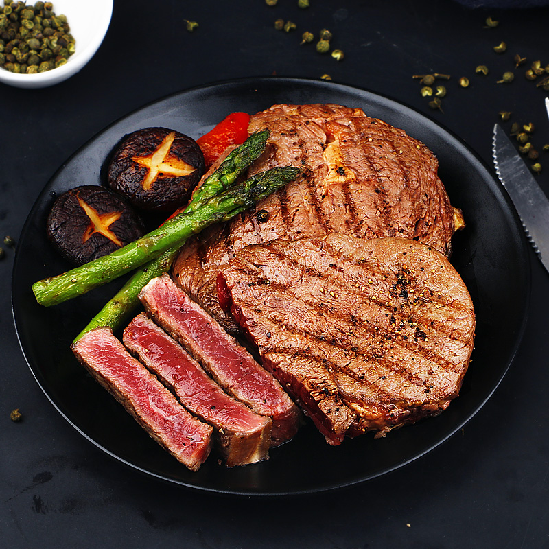 鲜驰儿童冷眼菲力新鲜牛肉原肉家庭10片牛排牛排