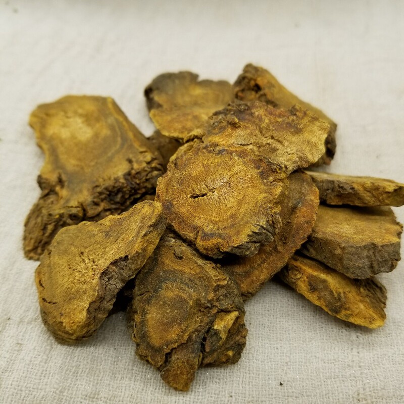 大黄 中药材 生大黄 马蹄大黄 新货 大黄片 500g 大黄粉 有制大黄