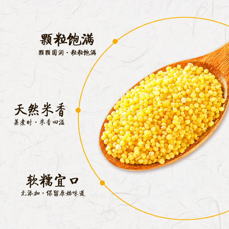 巡天上谷张杂谷13号黄小米小米月子宝宝五谷杂粮精品小米