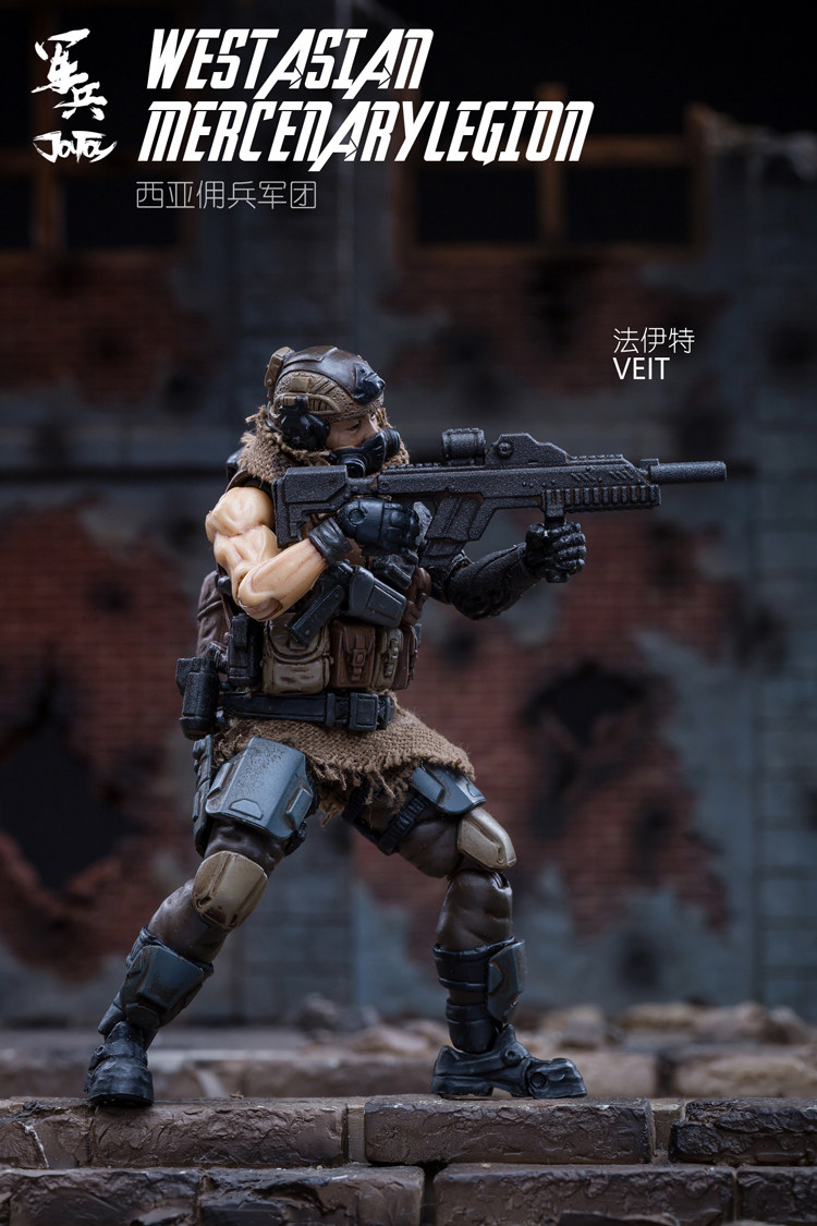 joytoy 暗源 3.75寸 1:18 第四波 西亚 佣兵军团 特种部队 兵人