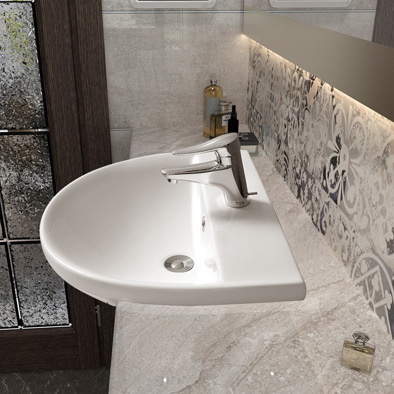 toto台上陶瓷半埋嵌入式洗手盆智洁家用卫生间洗脸台上盆