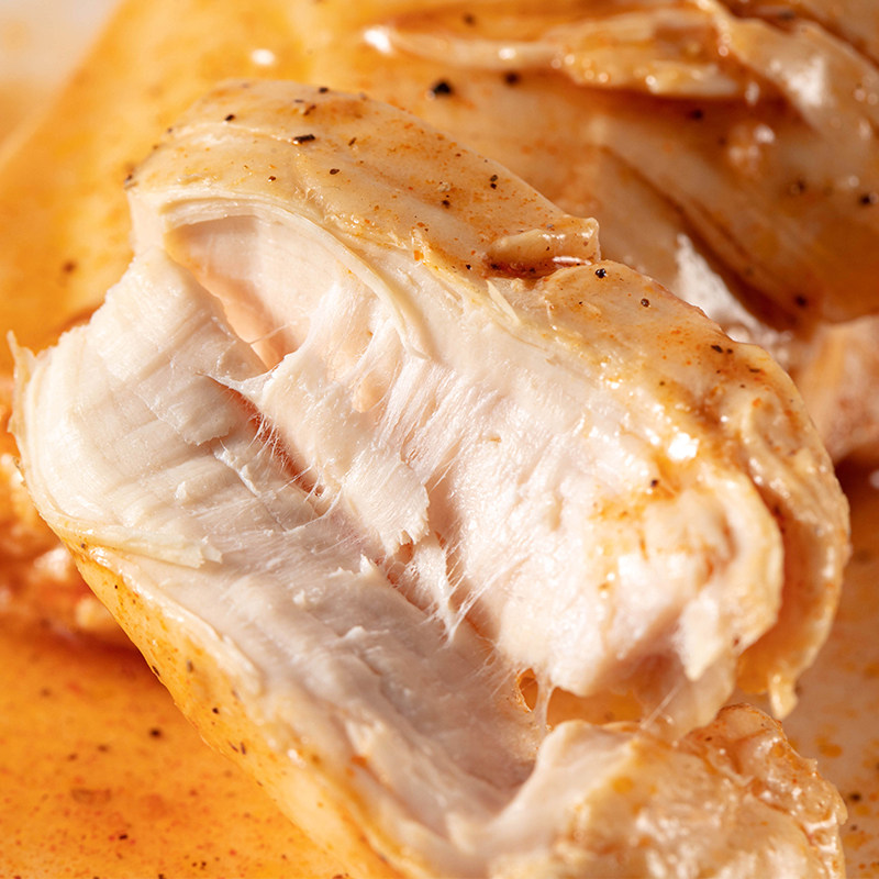 祈发健身鸡胸肉100克x10袋代餐即食低脂卡零食轻食鸡脯肉食品速食