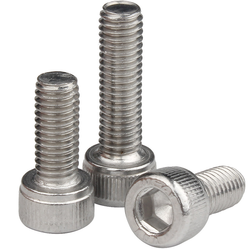 不锈钢杯头六角螺丝钉圆柱柱头螺栓紧固件螺钉m2m3m4m5m6m8m10螺栓