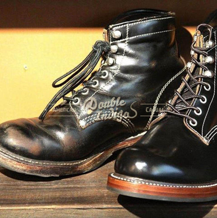 toymccoy旧化霸气日本制咔铁道茶芯工作工装时装靴