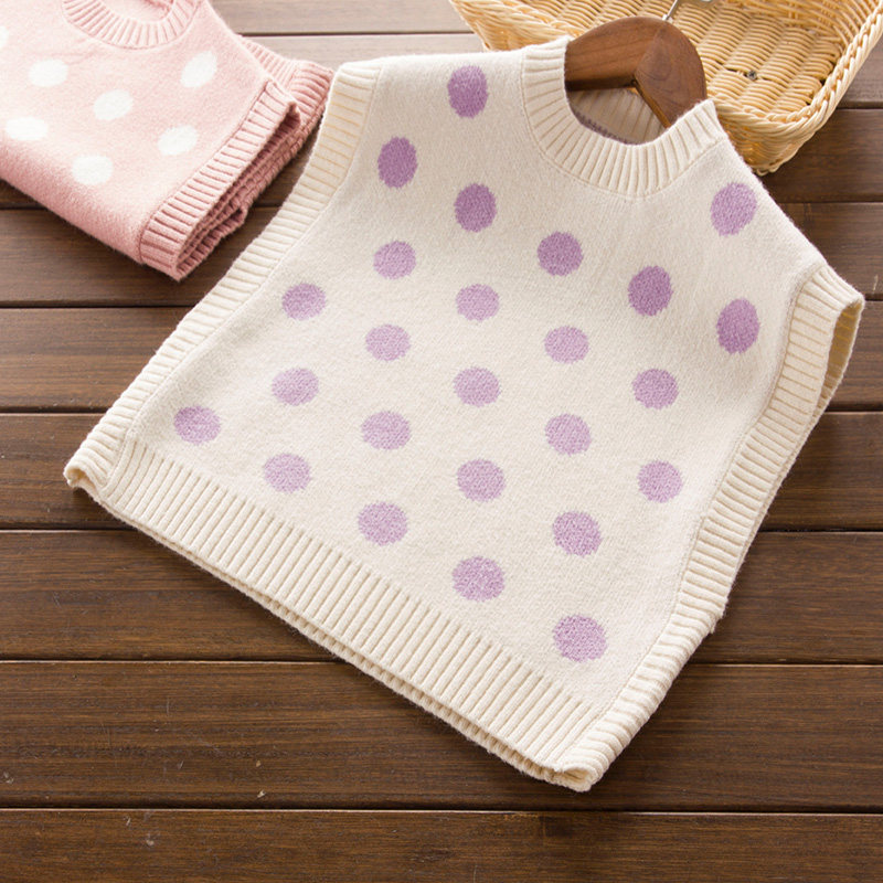 儿童毛线背心男童春秋学院男孩中大童宝宝宝毛衣