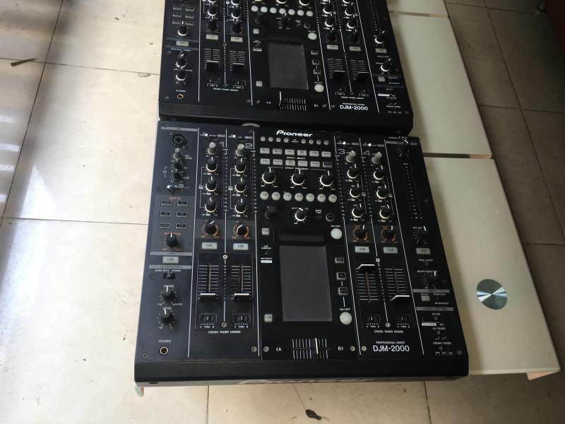 先锋djm2000混音台低价转让二手dj碟机设备实体打碟机
