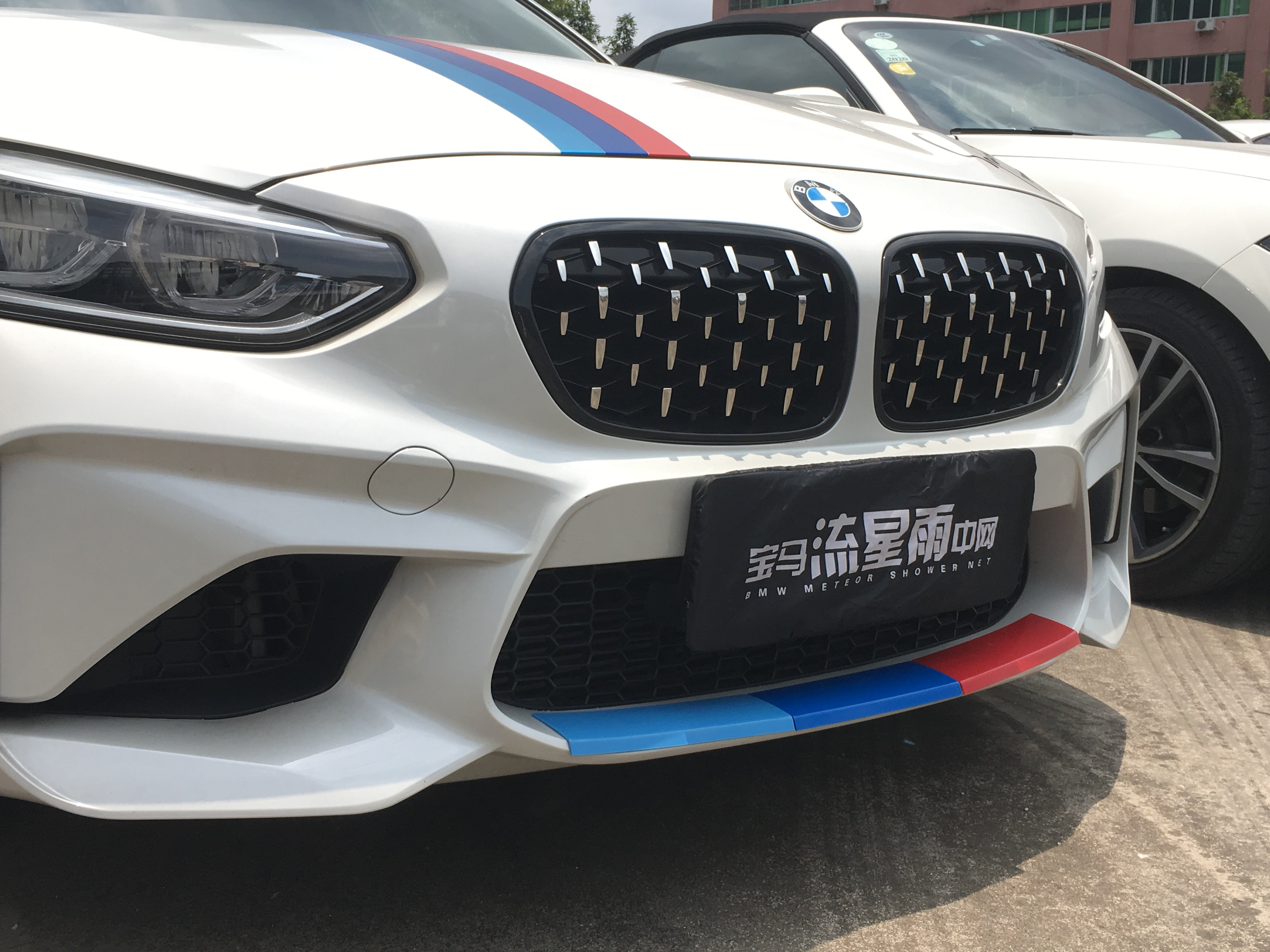 中网宝马马新x1x3x4x5x6改装流星格栅满天星中网