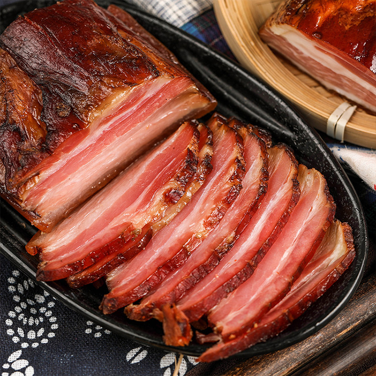 腊肉巫溪重庆宋祖万春巫姑五花松柏柏枝烟熏腌肉