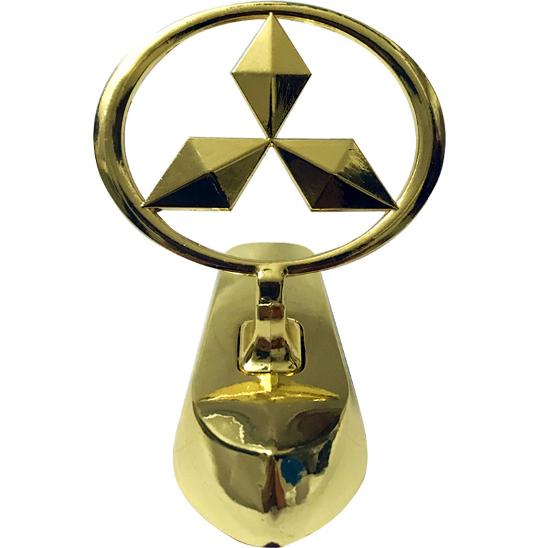 三菱汽车车头帕杰罗v31v32v33v46v73v97引擎机盖车立标改装汽车装饰贴