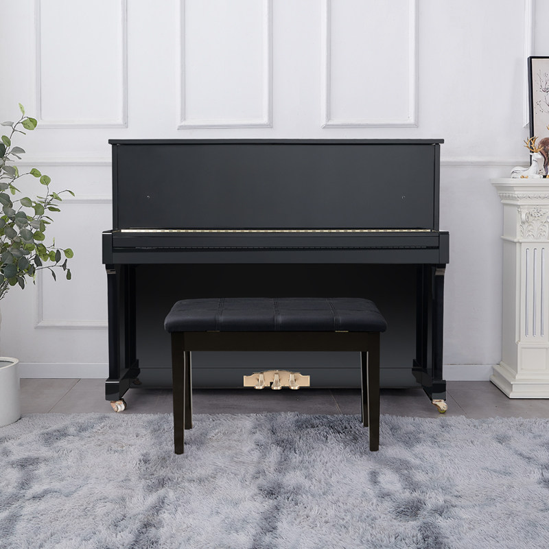 钢琴星海巴赫多夫bu118立式智能静音家用内置钢琴