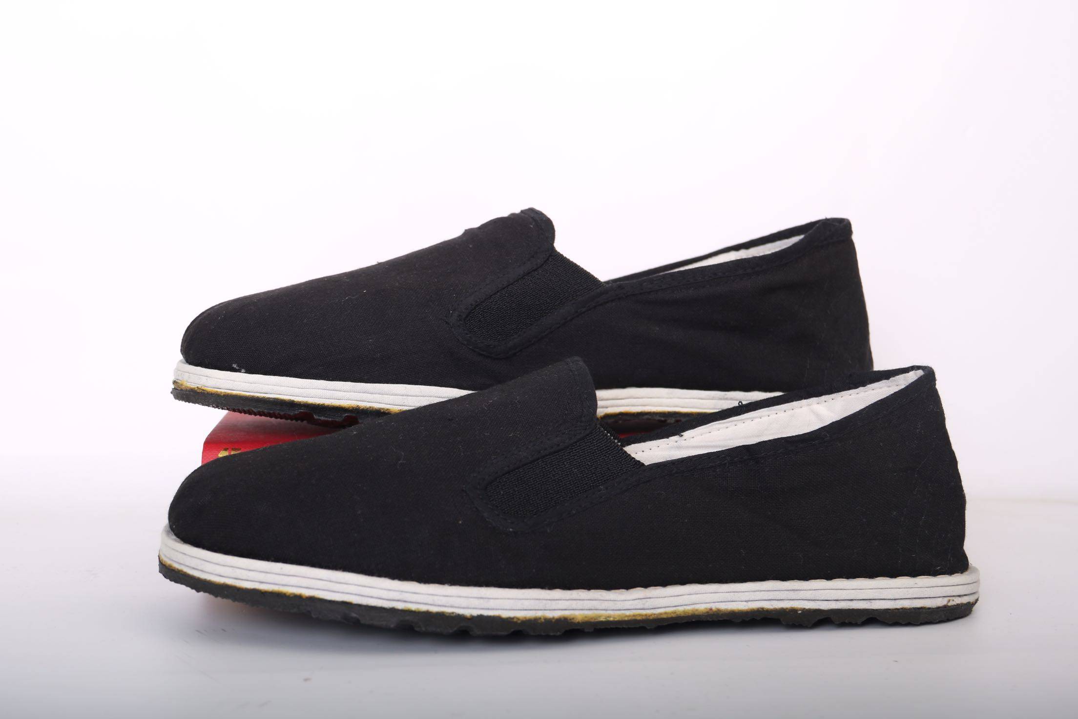 正品3520军工男女黑色老北京布棉鞋千层底布鞋加大码拍2双送1袜子