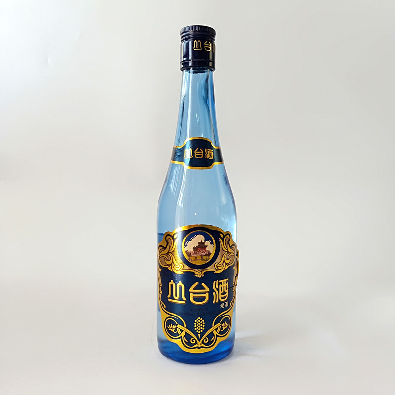 酒500ml浓香型白酒口粮酒口感绵柔丛台酒42度蓝瓶丛台简装