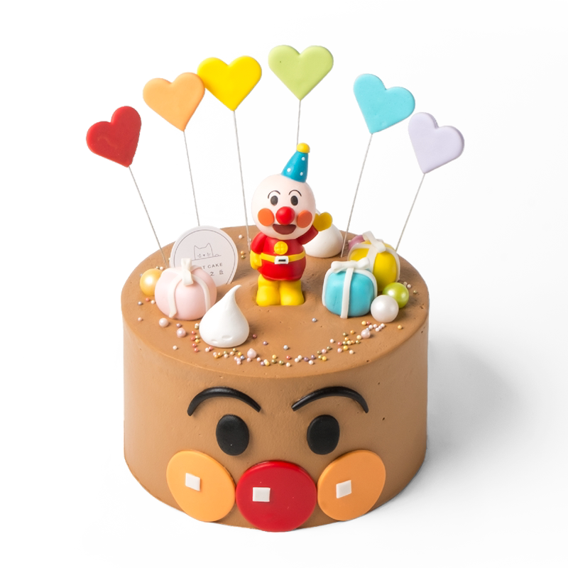montcake浮光之丘面包超人儿童生日蛋糕西安成都同城配送新鲜蛋糕