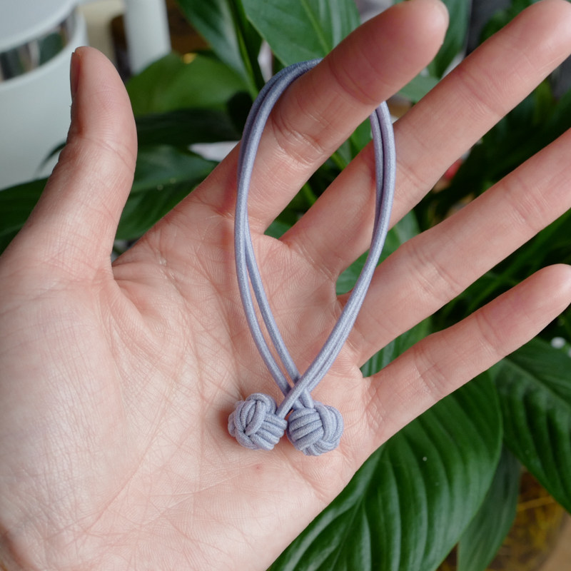 儿童发饰品可爱打结皮筋高弹力弹力马尾亲子款发发饰