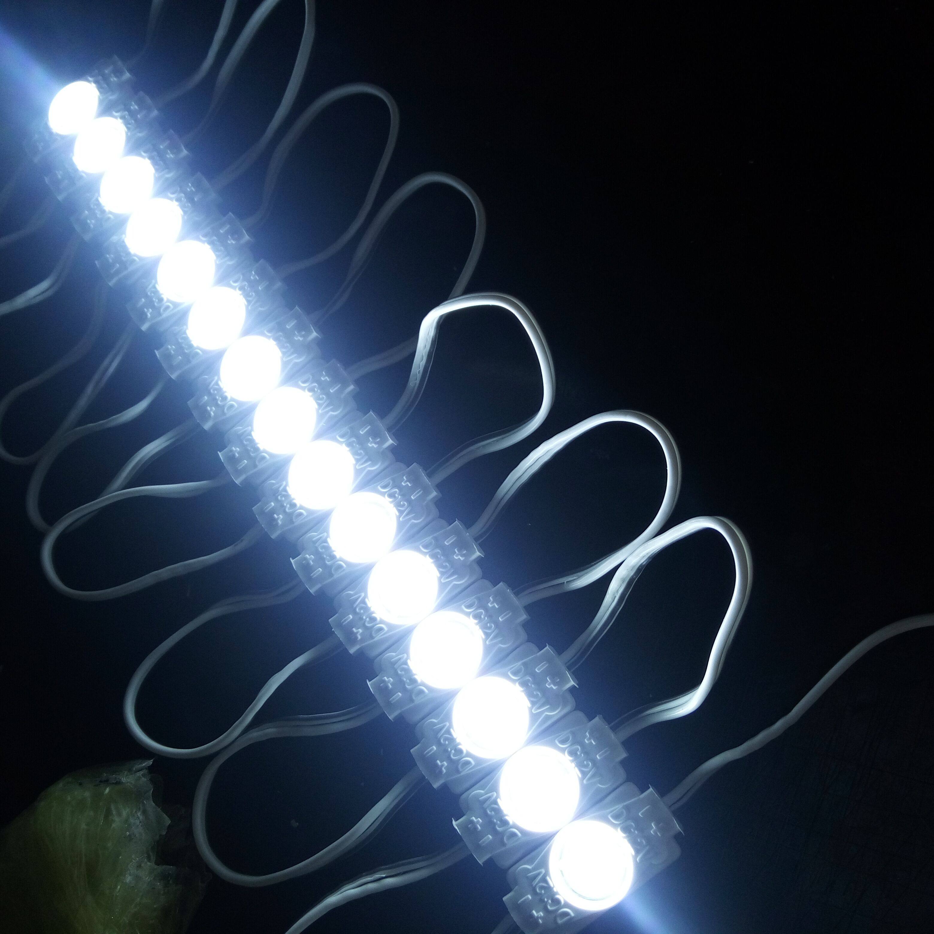 模组单灯注塑透镜防水漫反射背光光源led超级led模组