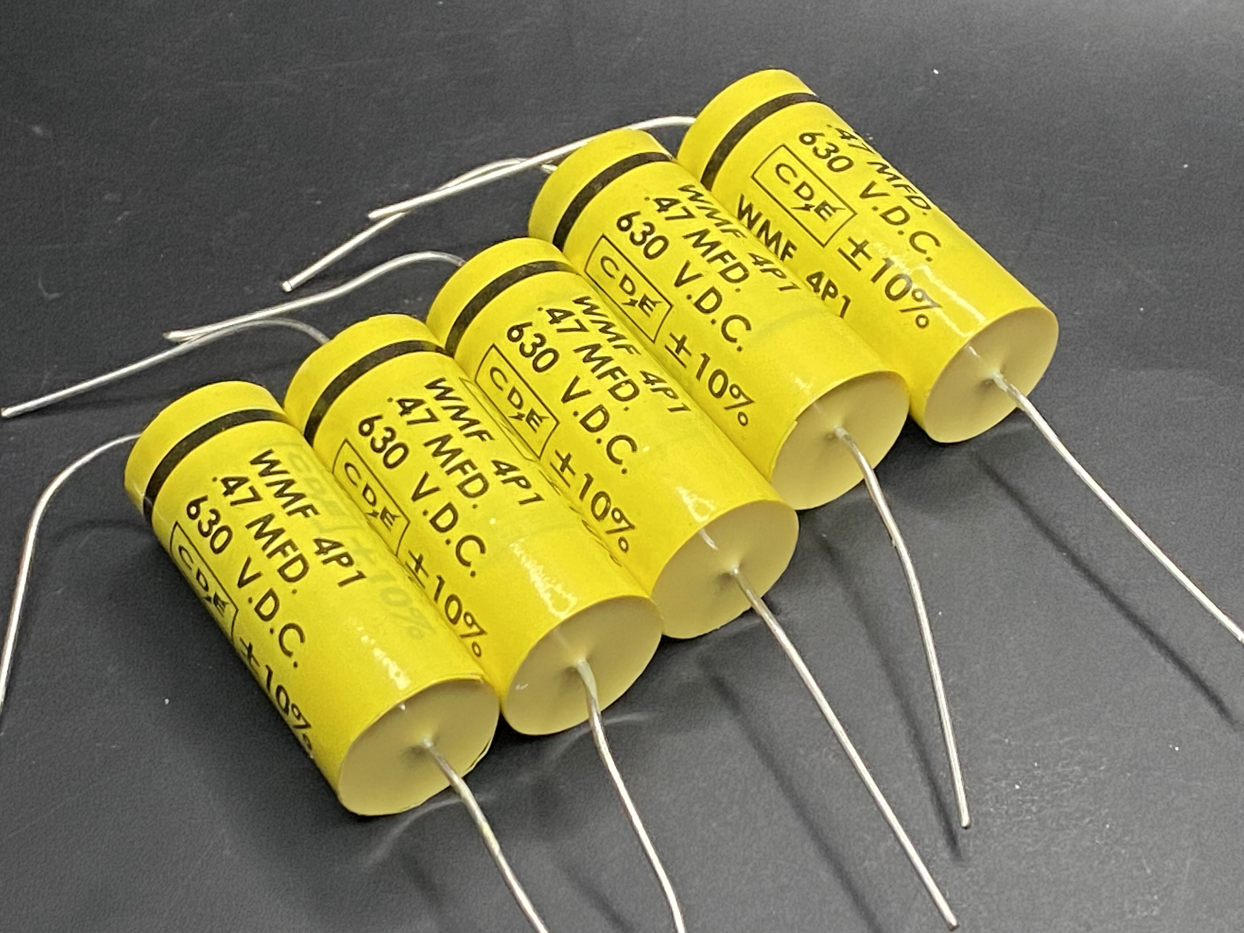 原装美国黄皮wmf4p1cde早期胆机耦合发烧电容电容器