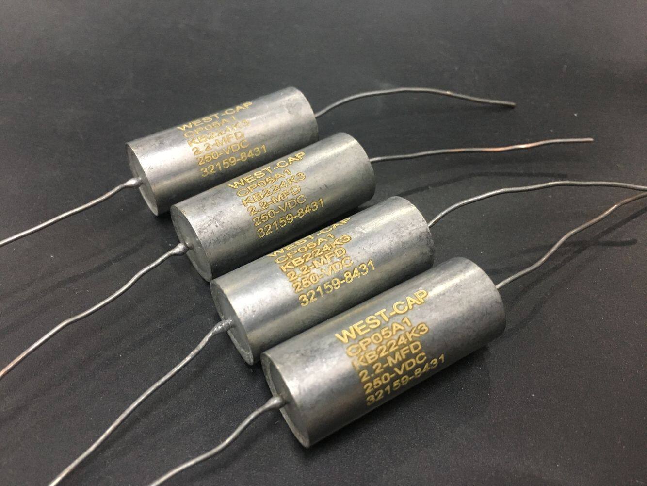 west-cap绝版西电金字油浸电容250v2.2uf电容器