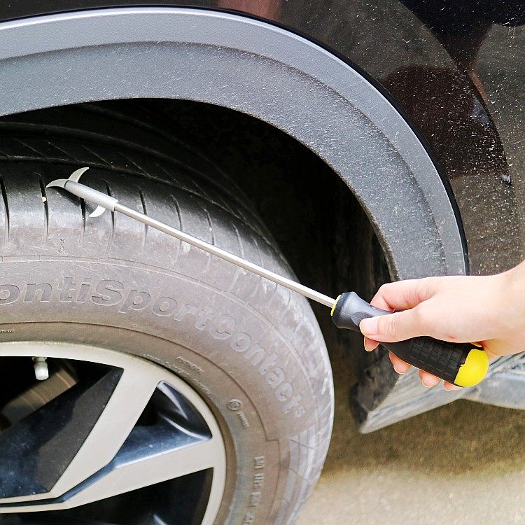 石子车胎清石汽车轮胎清理清理工工具多功能去除防爆补胎工具