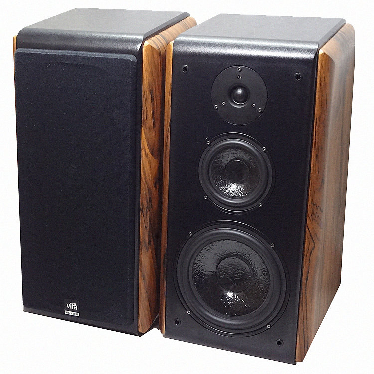 丹麦vifa威发无源音箱hifi高保真发烧级85寸木质hifi套装