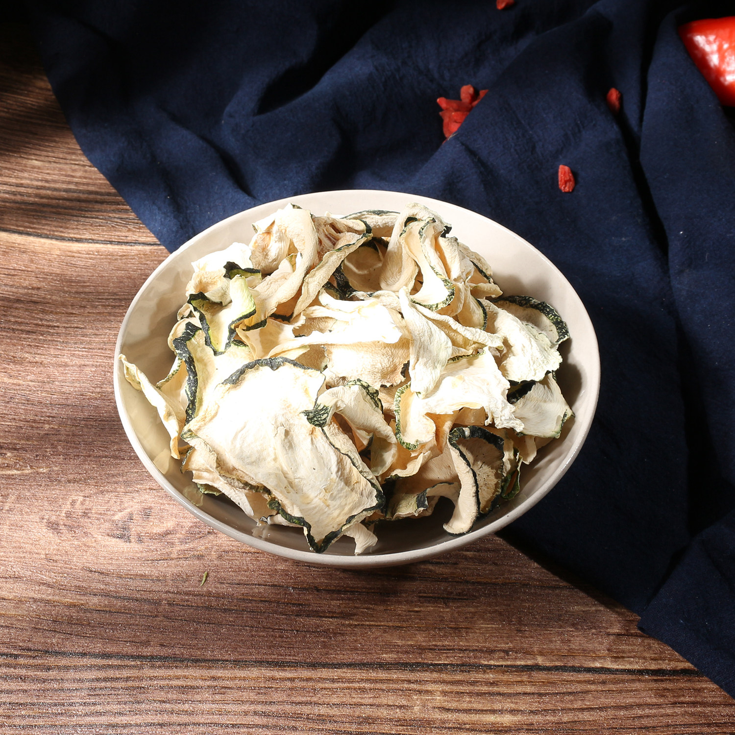 南瓜农家自制瓜皮嫩干瓜片手工自然晒干干货脱水蔬菜