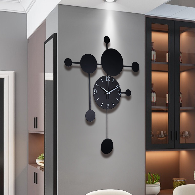 北欧挂钟客厅家用时尚创意现代个性墙上网红挂钟