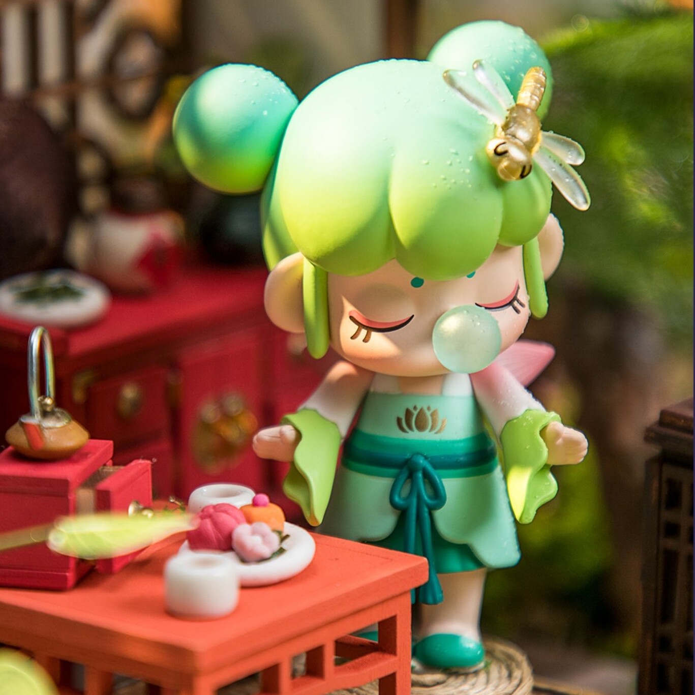 现货二代狐仙盲盒仙境玄幻不知林深正版囡茜潮玩盲盒