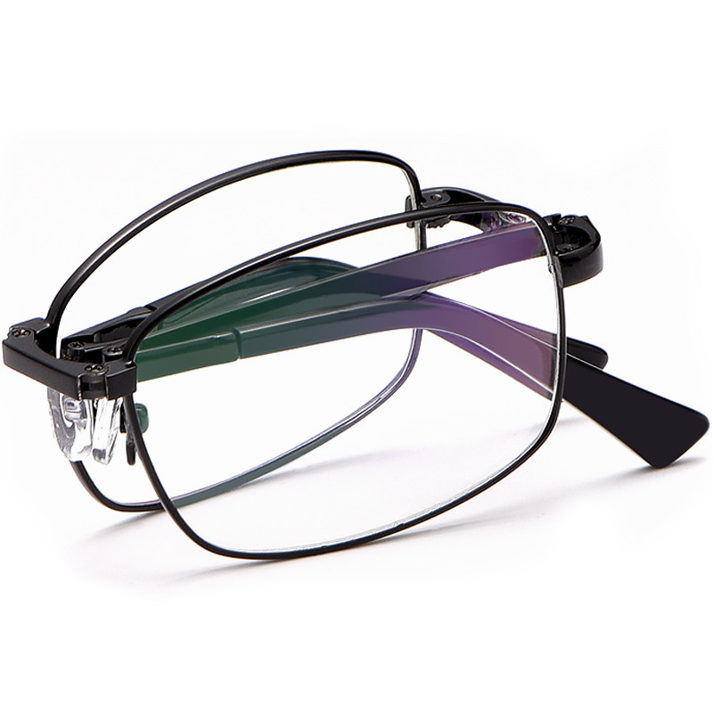 德国智能折叠老花镜男远近两用高清自动变焦调节度数老人眼镜女