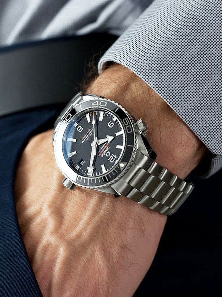 omega欧米茄正品品男海马系列系列机机械陶瓷手表瑞士腕表