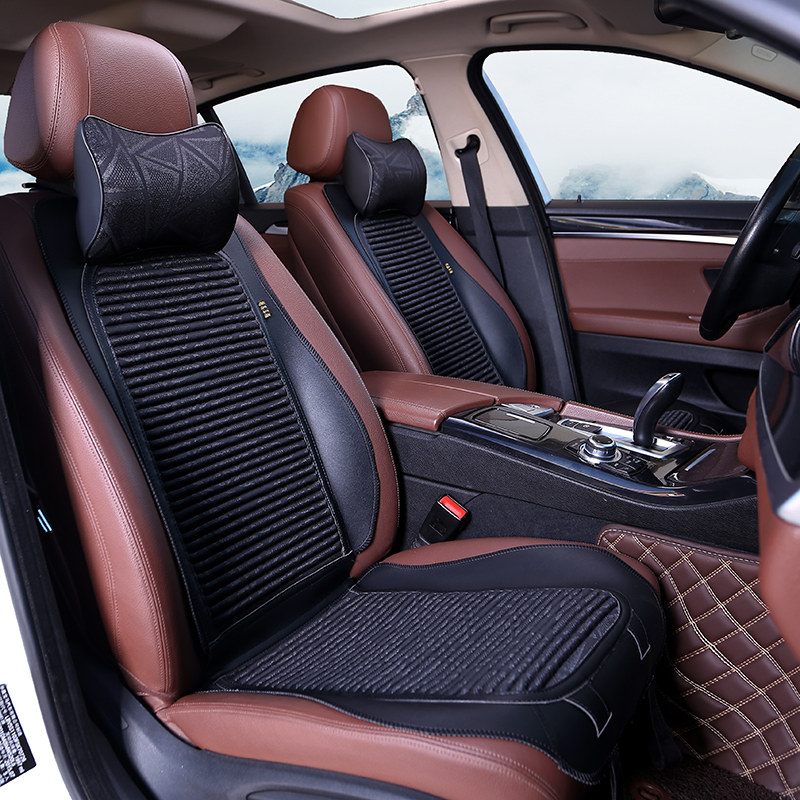 坐垫汽车马鞍四季通用小蛮腰荞麦夏季凉垫车座垫通用座套